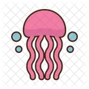 Jellyfish Octopus Fish Icon