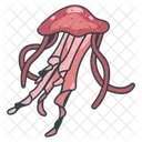Jellyfish Wildlife Sea Life Icon