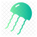 Jellyfish Animal Ocean Icon