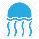 Jellyfish Invertebrate Sea Life Icon