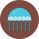 Jellyfish Sea Animal Icon