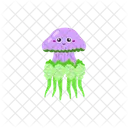 Jellyfish Cute Undersea Icon