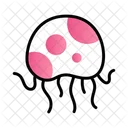 Jellyfish Sea Fish Icon