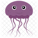 Jellyfish Sea Life Marine Creature Icon