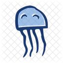 Jellyfish Sea Fish Icon