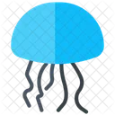 Jellyfish silhouette  Icon