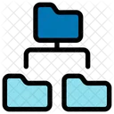 Jerarquia De Carpetas Carpetas Computacion En La Nube Icon