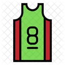 Jersey Sport Basketball Wear Icon