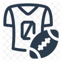 Jersey Football Uniform Player Shirt Icon