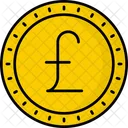 Jersey Pound Coin Money Icon