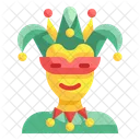 Jester Joke Clown Carnival Brazilian Hat Costume Icon