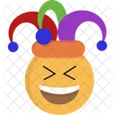 Jester Emoji Clown Fun Icon