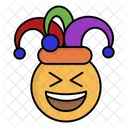 Jester Emoji Clown Fun Icon