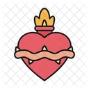 Jesus Christ Sacret Heart Icon