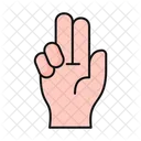 Jesus Hand God Icon