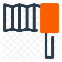 Jet Bridge Building Blueprint Icon