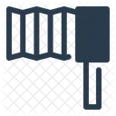 Jet Bridge Building Blueprint Icon