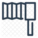 Jet Bridge Building Blueprint Icon