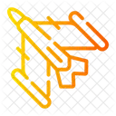 Jet Jet Plane Fighter Plane Icon