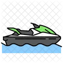 Jetski Water Transportation Icon