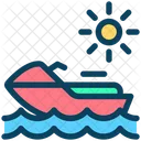 Jetski Sea Motorboat Icon