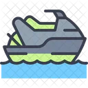 Jetski Transportation Summertime Icon