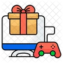 Cadeau De Jeu Present Recompense De Jeu Icon