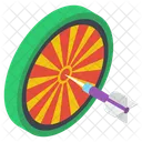 Jeu De Cible Jeu De Flechettes Tableau Cible Icon