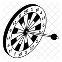 Flechette Jeu Fleche Icon