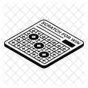 Gratter Gratter Carte A Gratter Icon