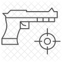 Jeu De Tir Icône