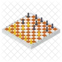 Echiquier Jeu Dechecs Jeu De Societe Icon