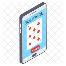 Jeu mobile solitaire  Icône