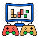 Jeu Video Jeu En Ligne Jeu Numerique Icône