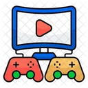 Jeu Video Jeu En Ligne Jeu Numerique Icône