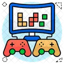 Jeu Video Jeu En Ligne Jeu Numerique Icône