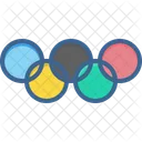 Jeux Olympiques Olympiques Anneaux Icône
