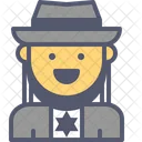 Jew Amish Star Icon