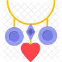 Jewel Locket Necklace Icon