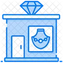 Marketplace Outlet Jewellery Shop Icon