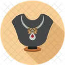 Jewelry Showcase Necklace Icon
