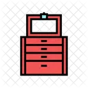 Jewelry Organizer Box Icon