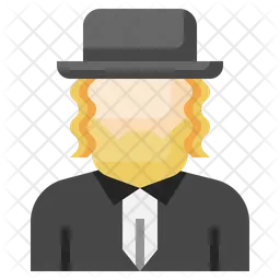 Jewish Man  Icon