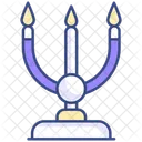 Jewish Menorah Icon