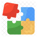 Jigsaw Problem Solving Puzzle Piece Icône