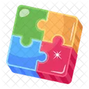 Collaboration Brainteaser Problem Solution Icon