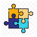 Jigsaw Puzzle Toy Icon