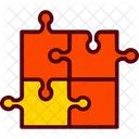 Jigsaw Problem Solving Teamwork Icon