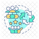 Learning Cooperation Jigsaw Icon
