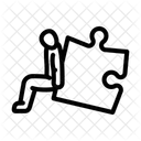 Jigsaw Puzzle Human Icon
